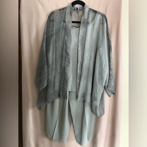 Eileen Fisher 3 piece silk outfit